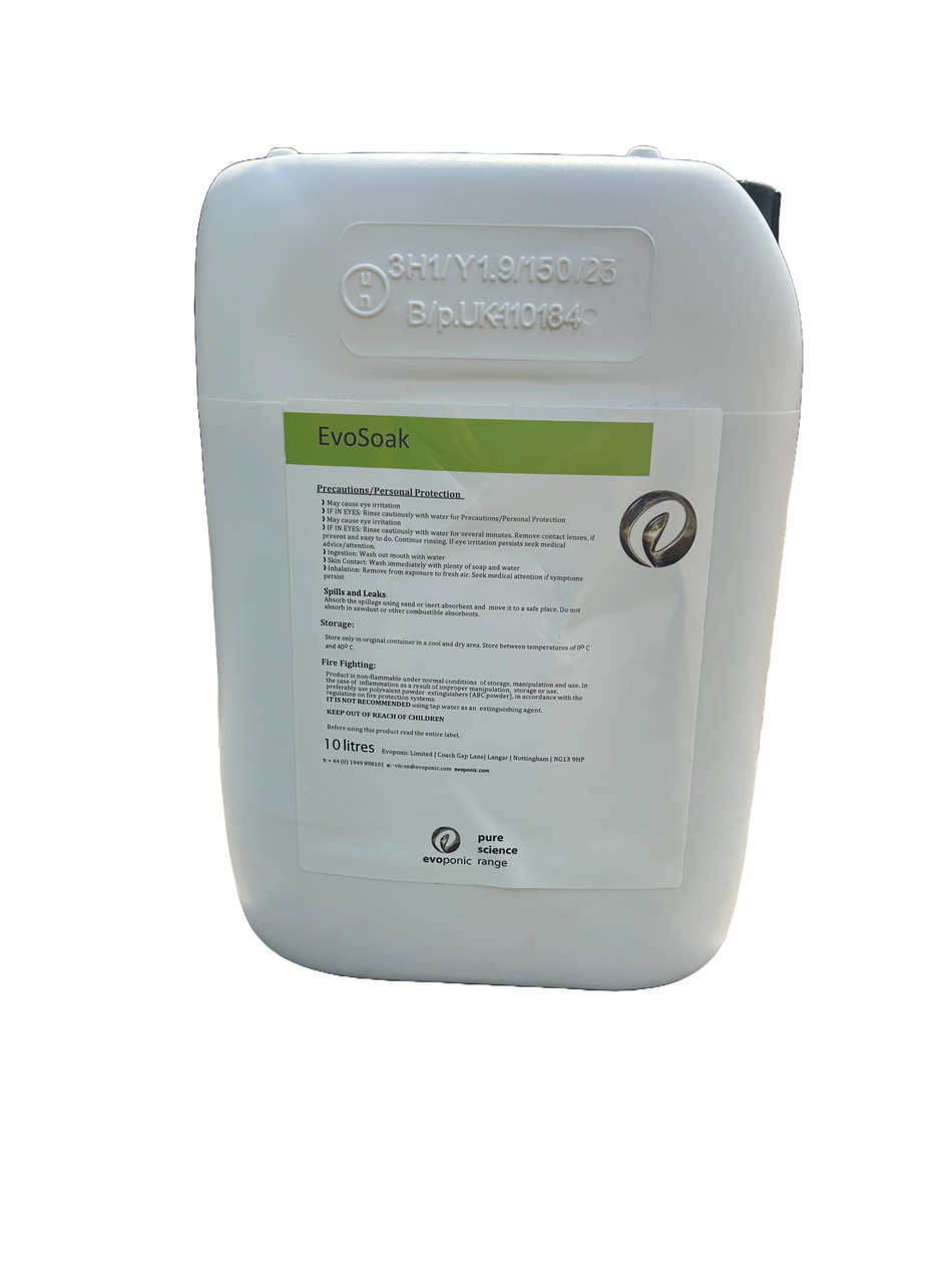 EvoSoak Wetting Agent 42%Block polymer (Sufactant) 4lts per H/a