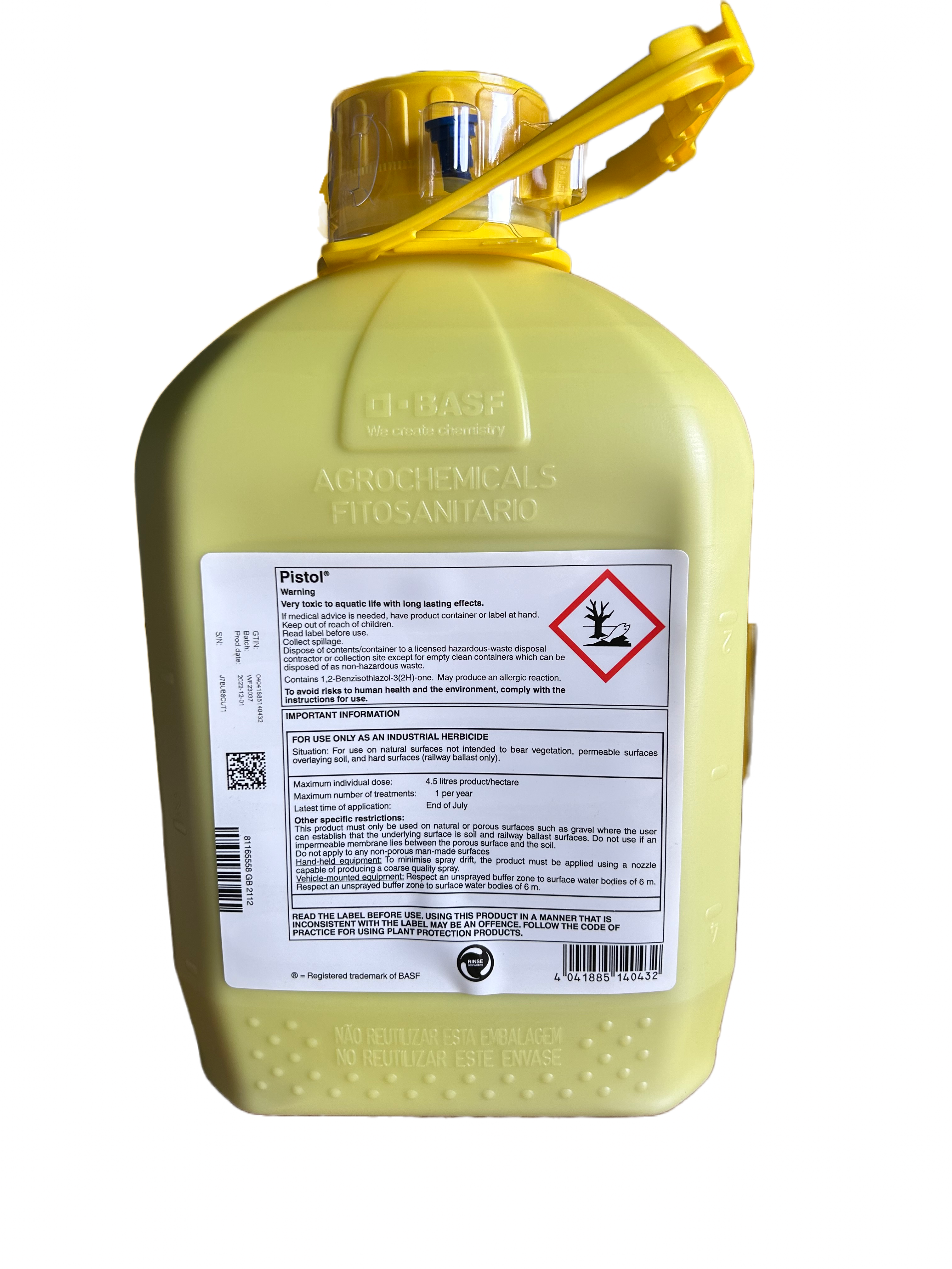 ProShield - Long-lasting non-selective herbicide 5L - UK Amenity Ltd
