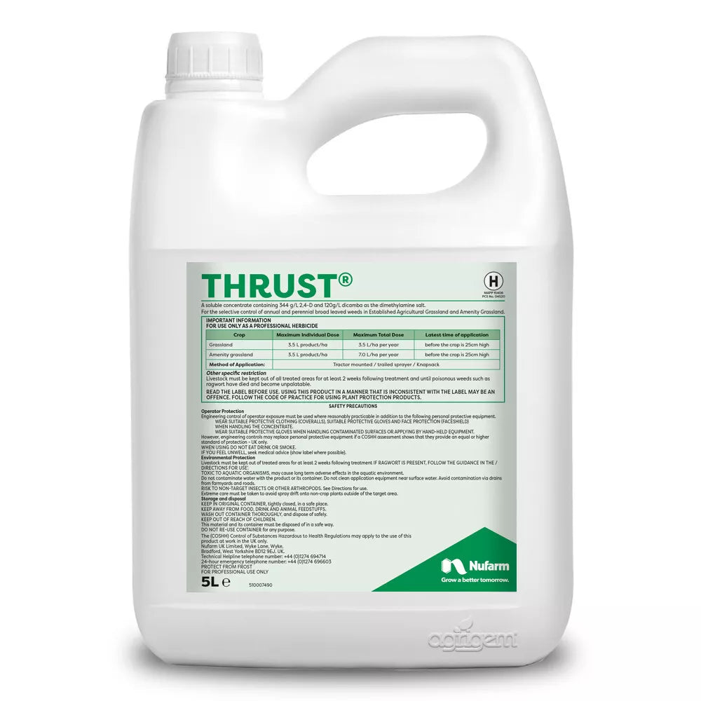 thrust herbicide Thrust 5L – UK Amenity Ltd