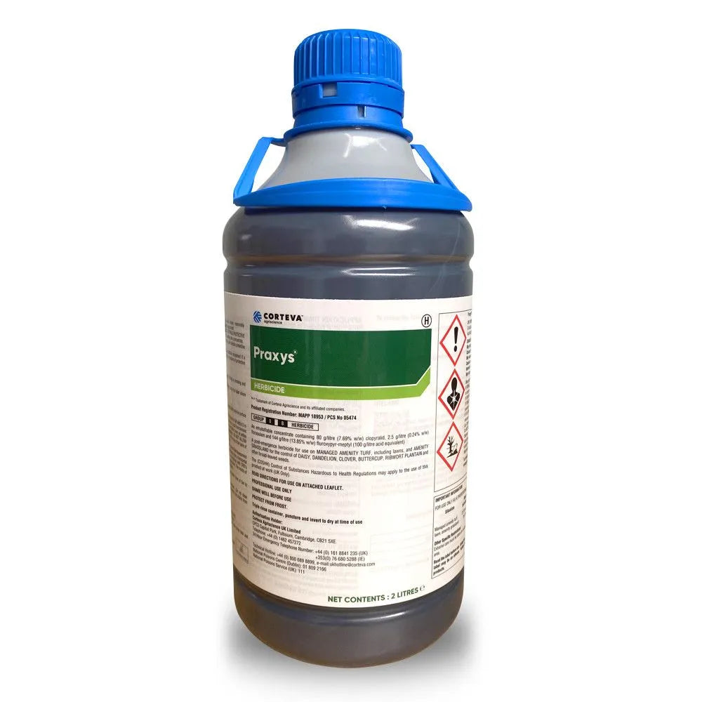 pre emergent herbicide uk Praxys 2L Selective weedkiller – UK Amenity Ltd