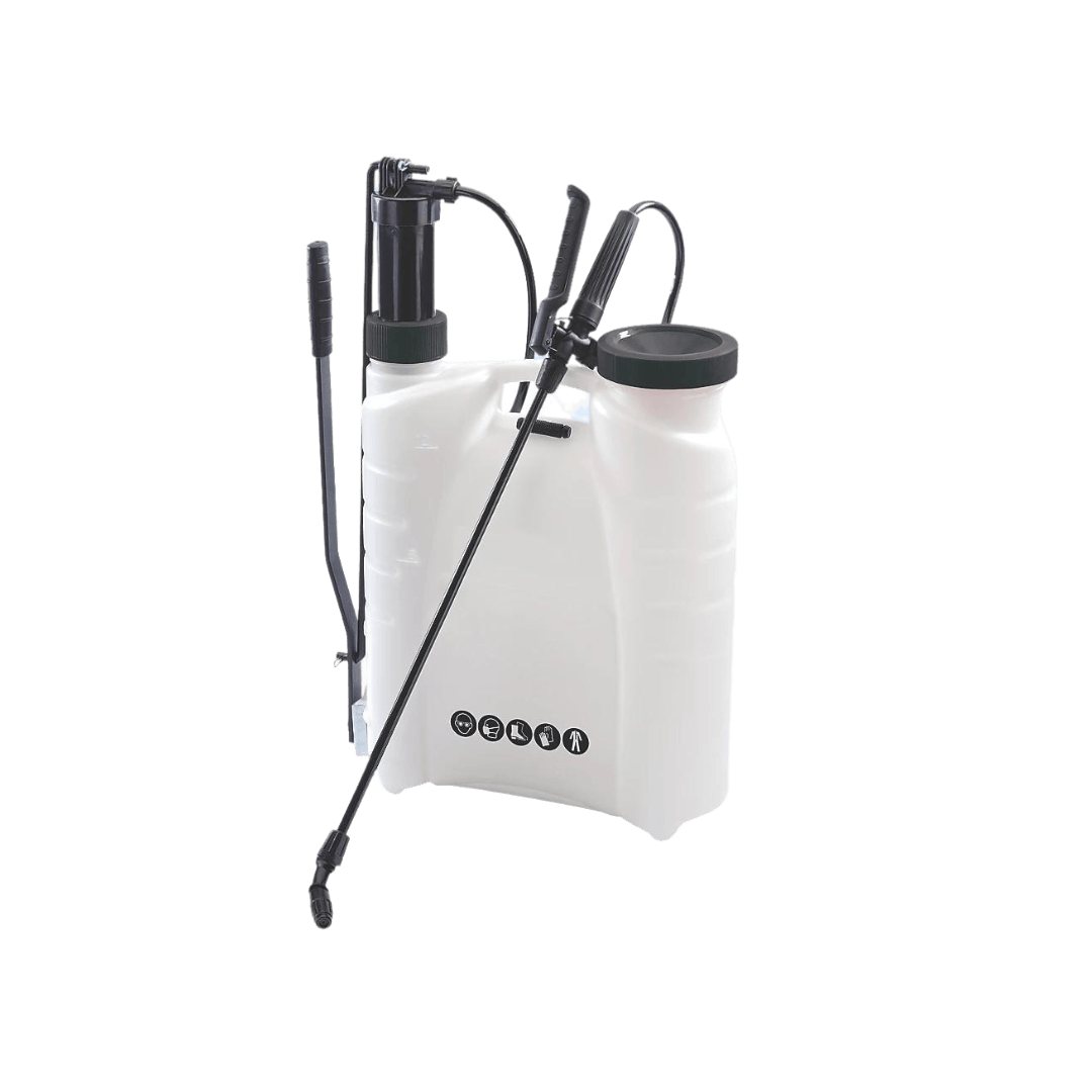 12L White Backpack Pressure Sprayer - UK Amenity Ltd