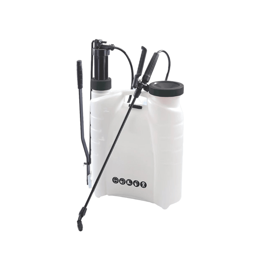12L White Backpack Pressure Sprayer - UK Amenity Ltd
