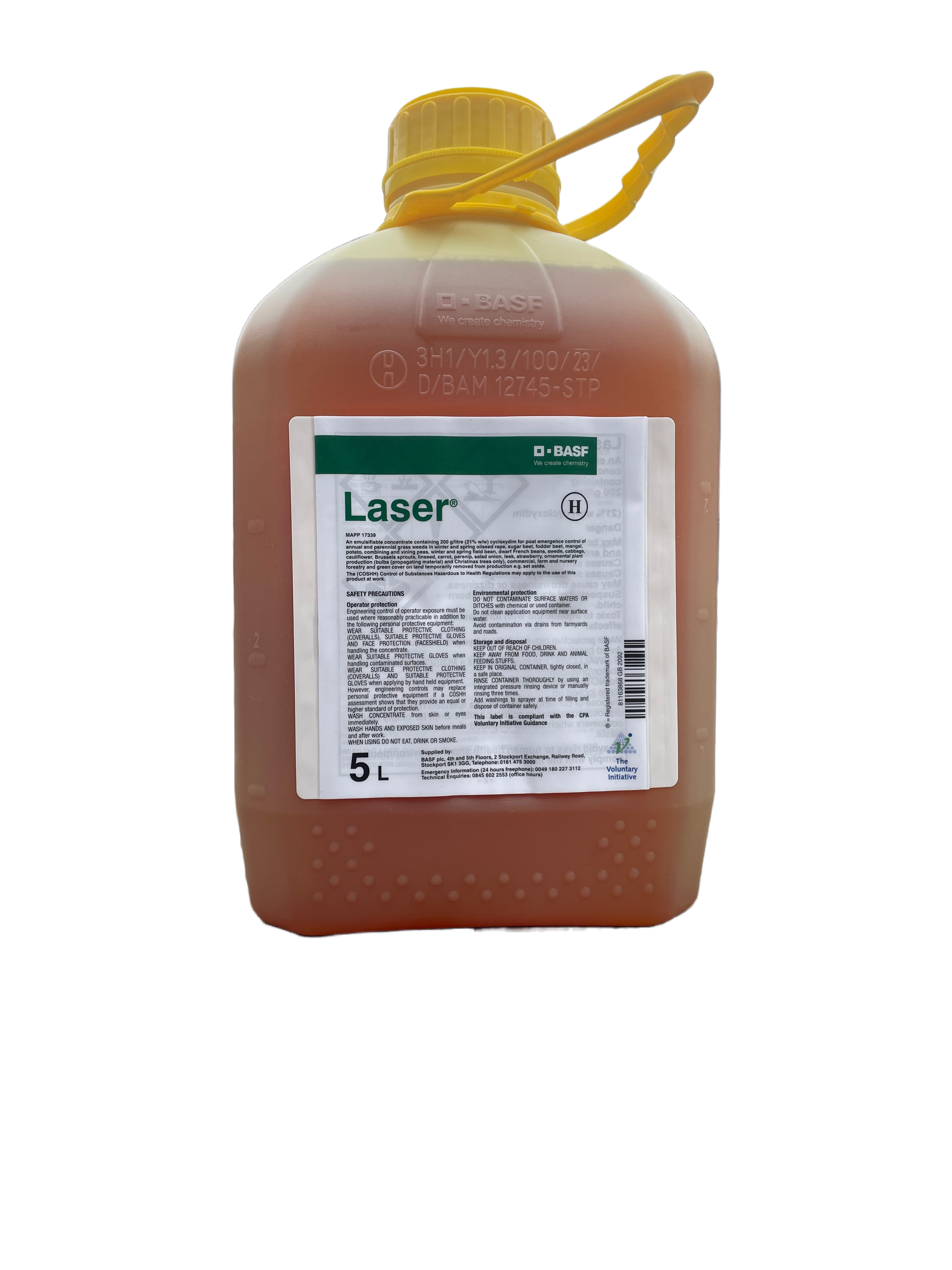 laser herbicide label Laser systemic herbicide 5L – UK Amenity Ltd