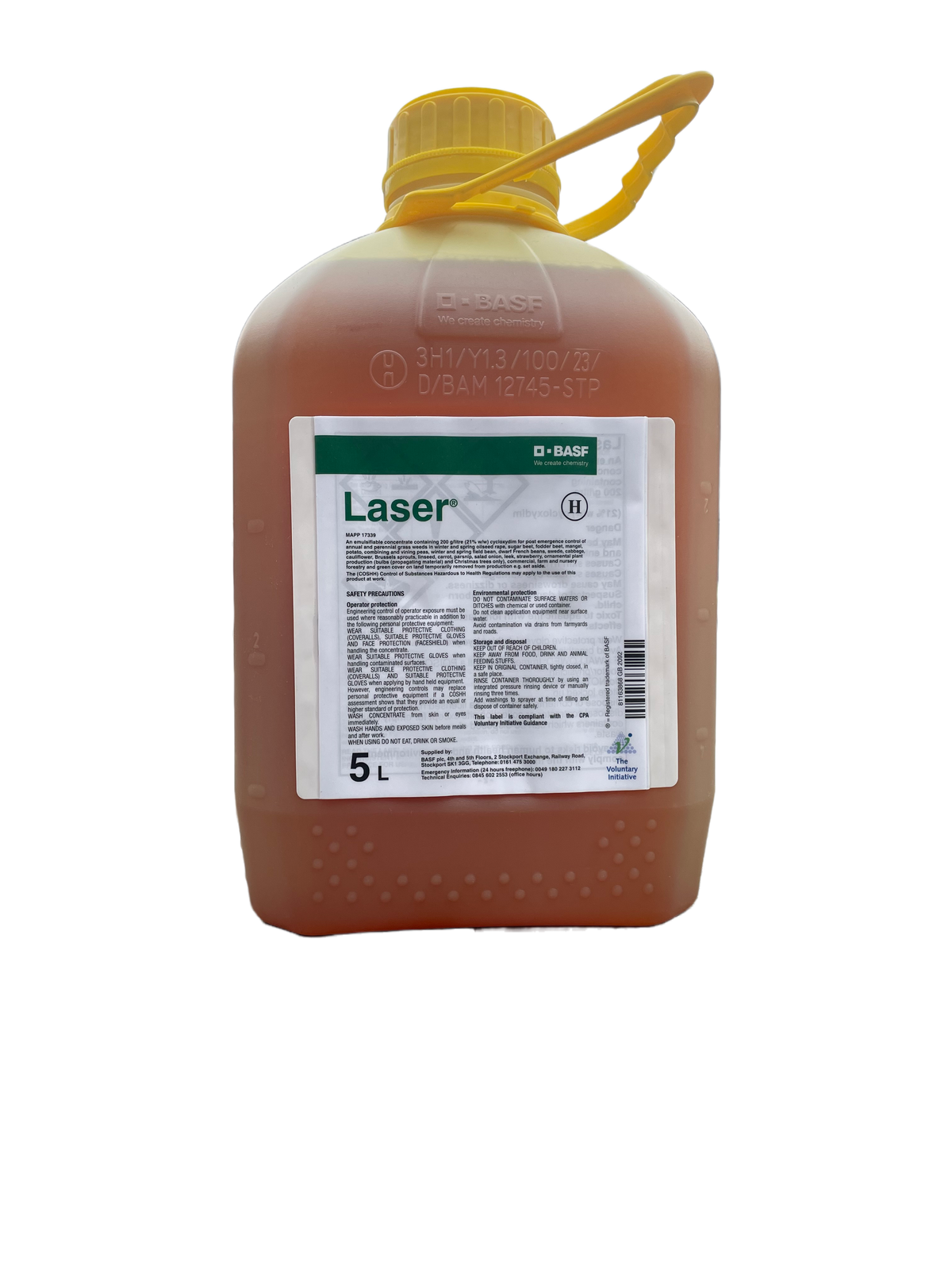Laser 5L A systemic herbicide - UK Amenity Ltd