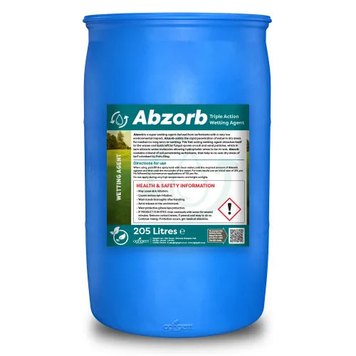 Abzorb Triple Wetting Agent 205L - UK Amenity Ltd