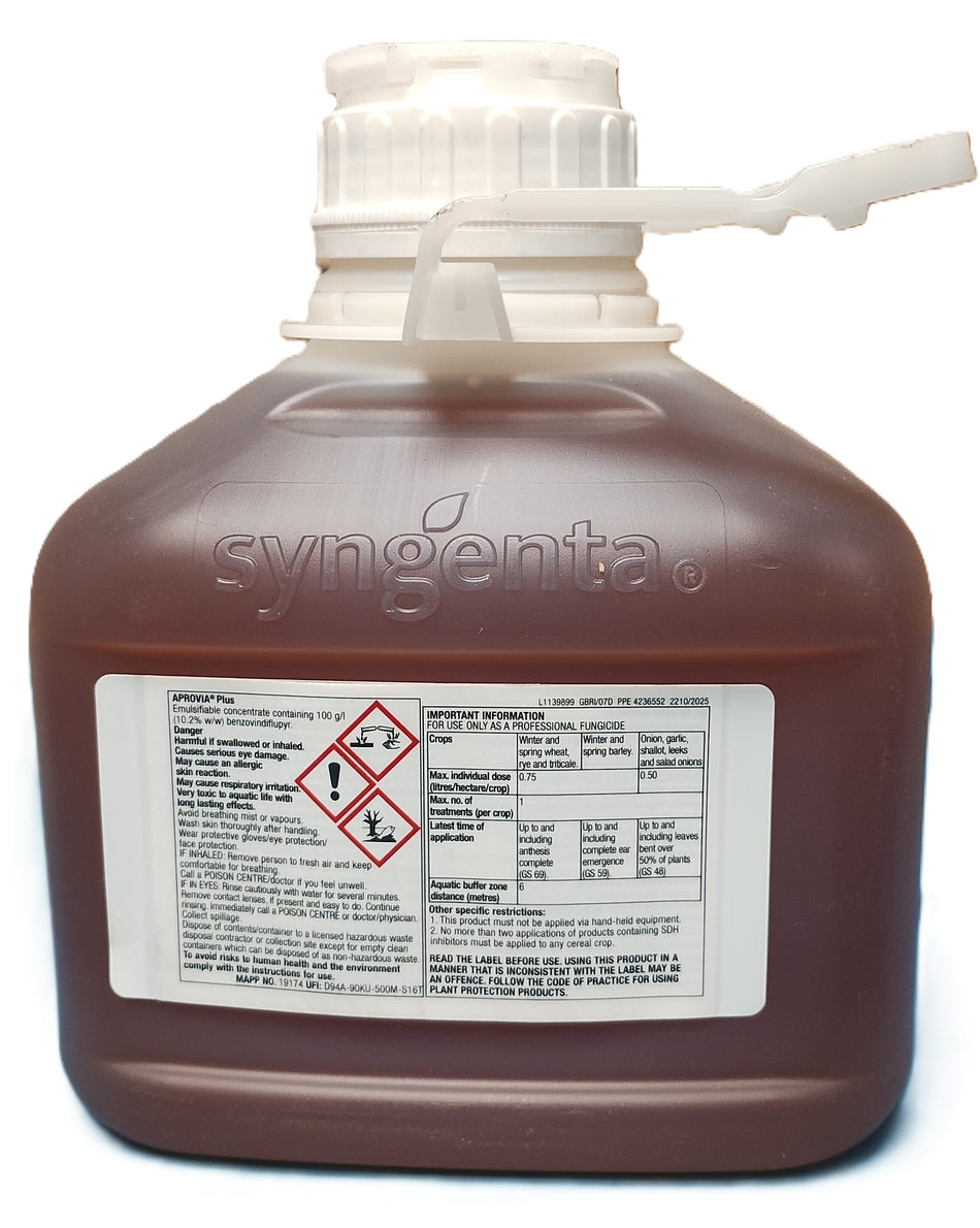 Aprovia Plus 3L - Disease Control Benzovindiflupyr