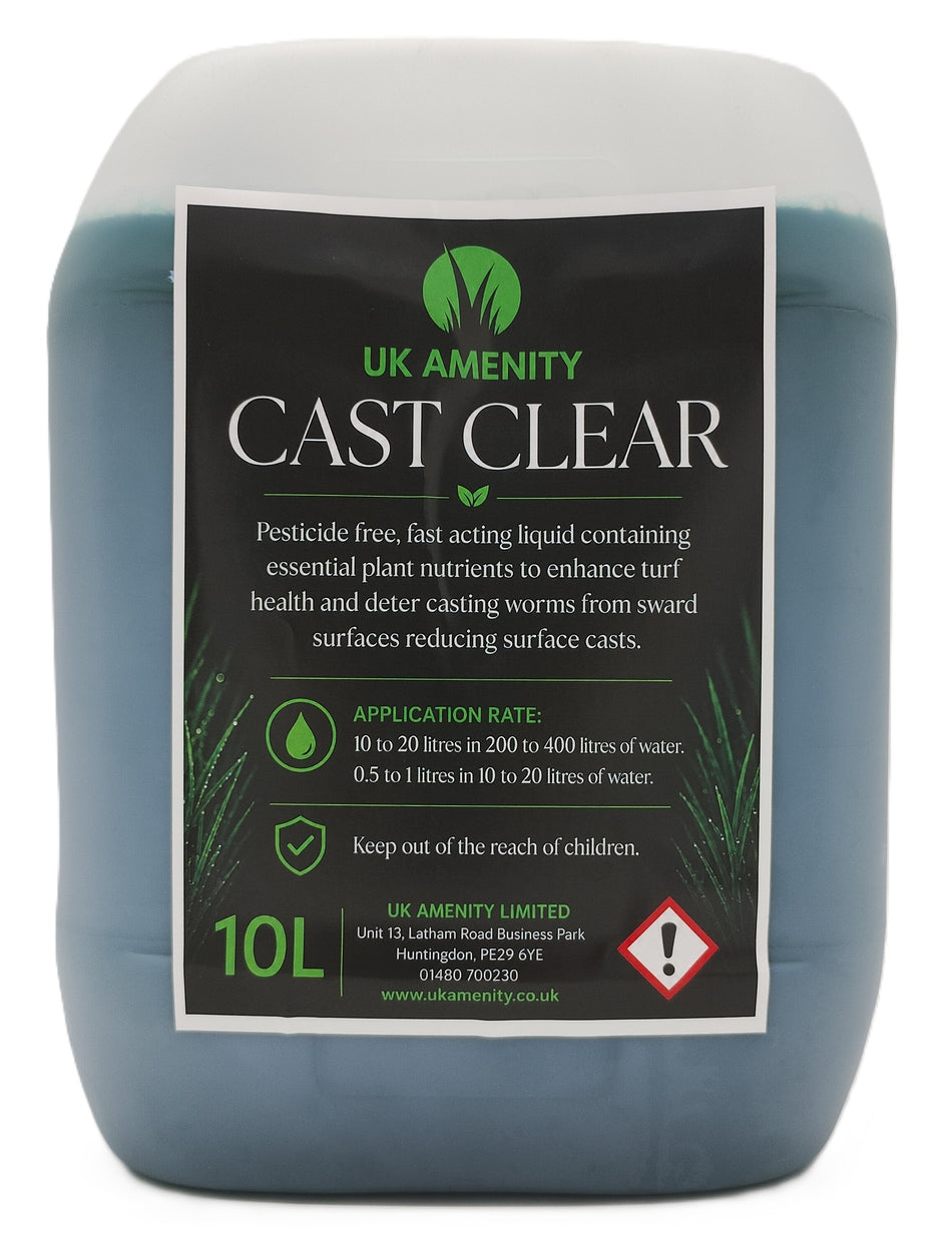 UK Amenity Cast Clear 10L - Best Worm Cast Deterrent