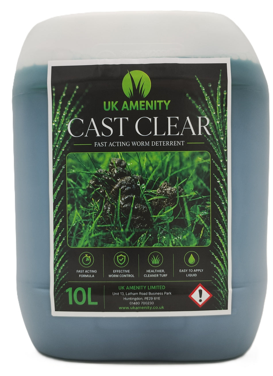 UK Amenity Cast Clear 10L - Best Worm Cast Deterrent