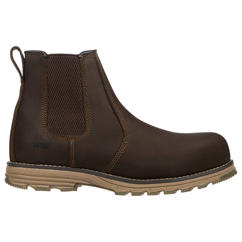 Apache Flyweight Dealer Brown Water Resistant Boots