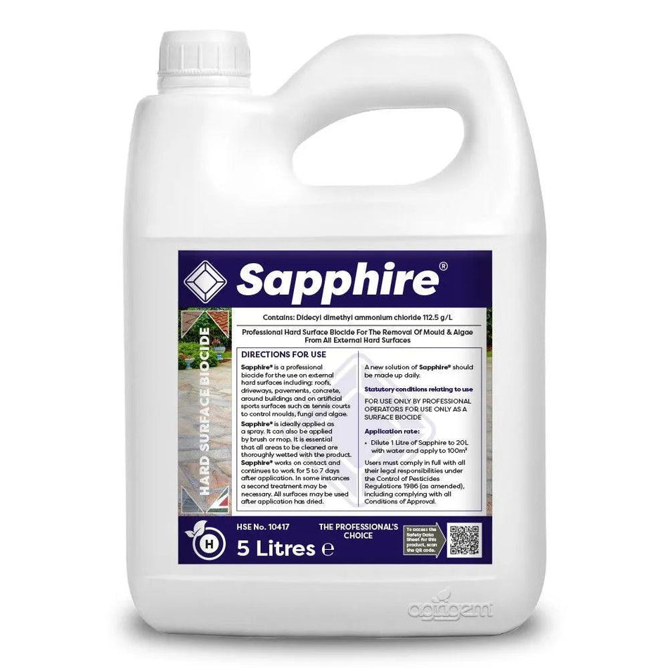 Sapphire 5L Hard Surface Cleaner - UK Amenity Ltd