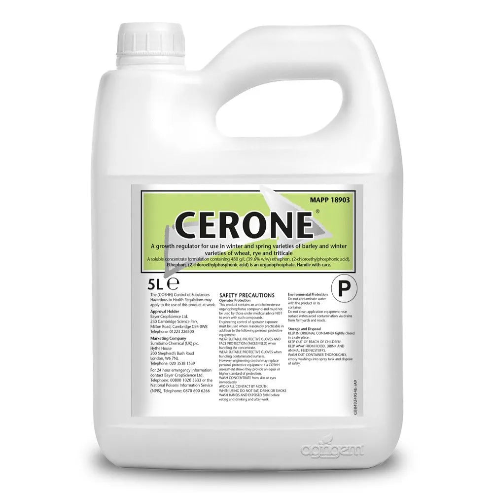 Cerone 5L Plant Growth Regulator - UK Amenity Ltd