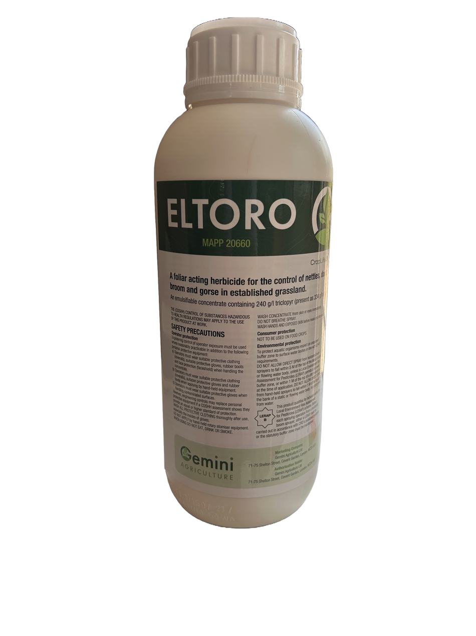 Grazon Pro Weed Killer 1L - Safe on Paddocks to Control Nettles, Docks & Thistles.
