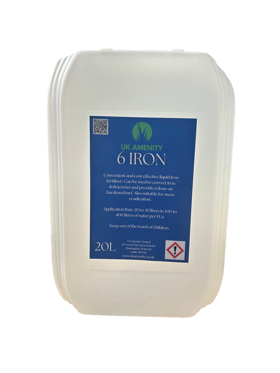 6 Iron Liquid Iron Fertiliser for Turf 20L