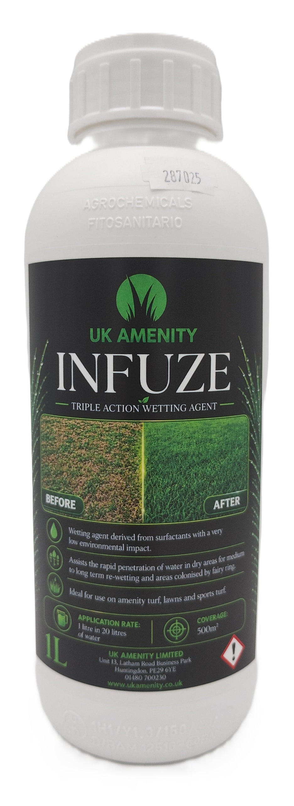 Infuze 1lt Wetting Agent ideal for Lawns 1000 m2  coverage
