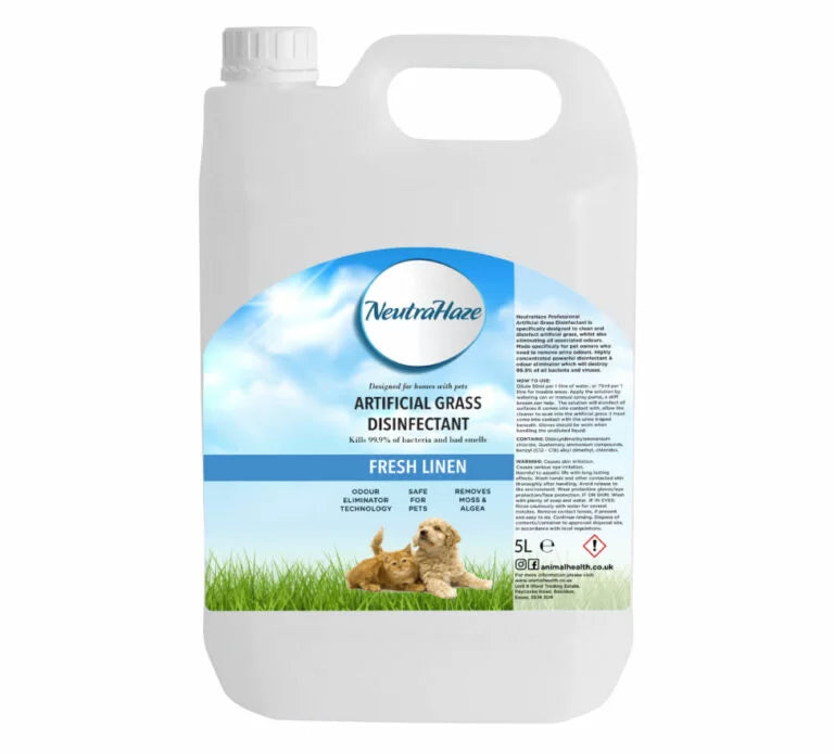 NeutraHaze Artificial Grass Disinfectant - Fresh Linen 5L