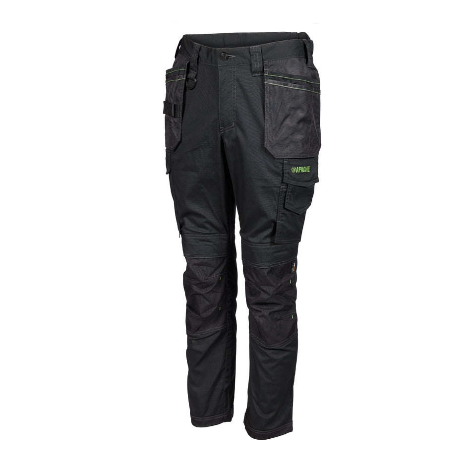 Apache Sudbury Black Stretch Trouser