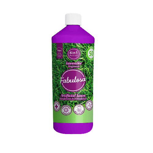 Fabulosa Artificial Lawn deodoriser 4in1 Action cleaner Lavender 1L